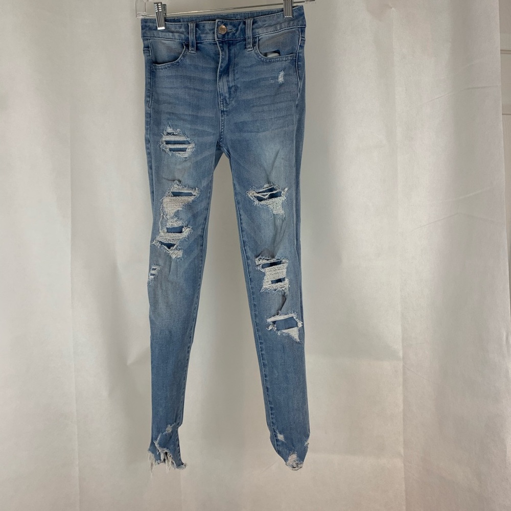 💖american eagle high rise jeggings